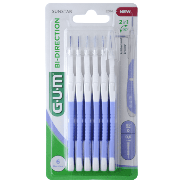 GUM ISO 2 Bi direction interdentalna četkica 6kom 0