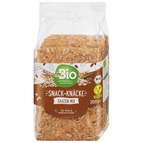 Hrskavi hleb DM BIO sa semenkama organski 200g 0