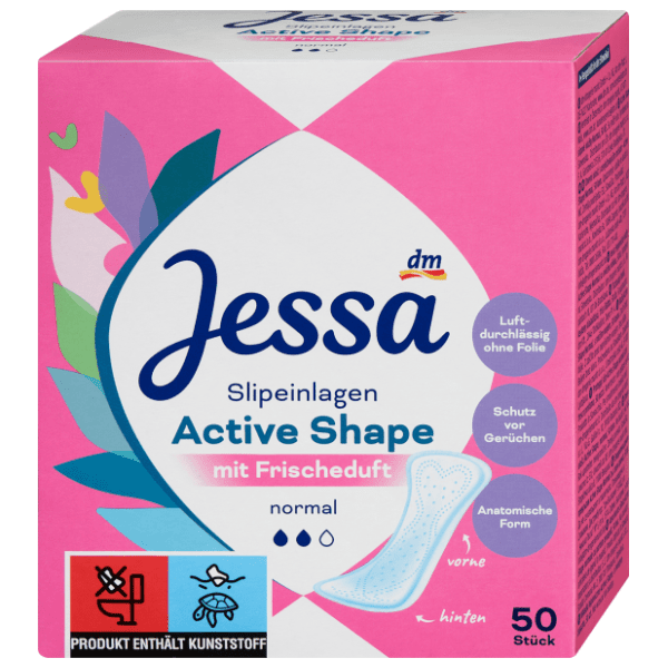 JESSA Active shape dnevni ulošci sa mirisom normal 50kom 0