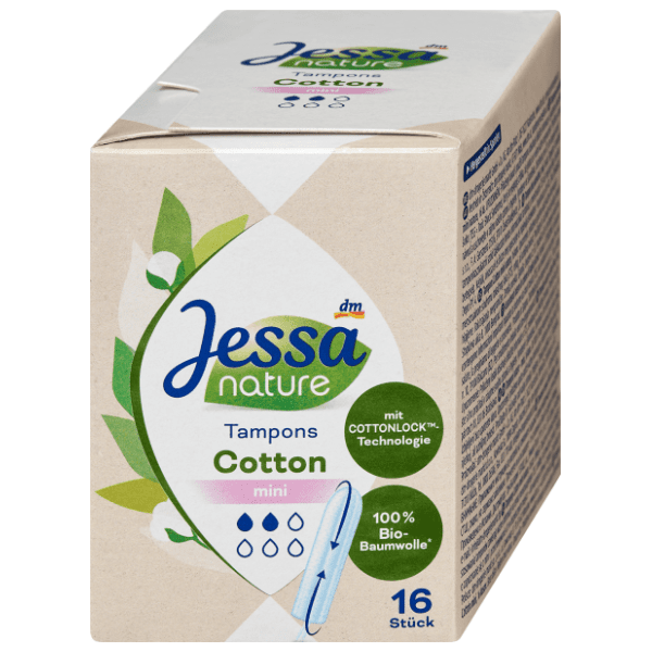 JESSA Nature cotton mini tamponi 16kom 0