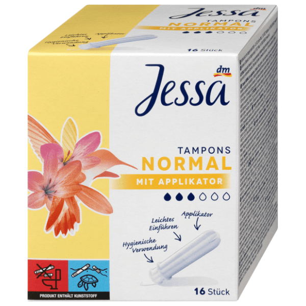 JESSA Normal tamponi sa aplikatorom 16kom 0