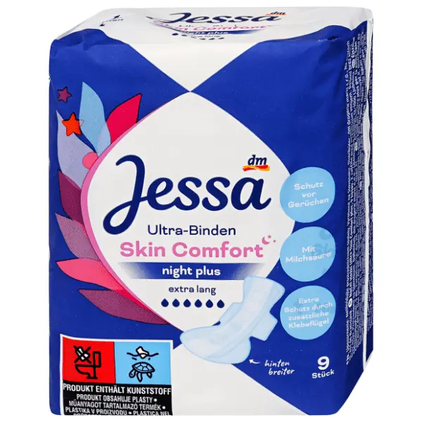 JESSA Skin comfort noćni ciklusni ulošci 9kom 0