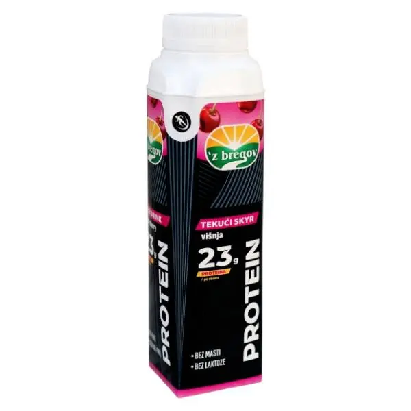 Jogurt skyr Z'BREGOV protein višnja 330g 0