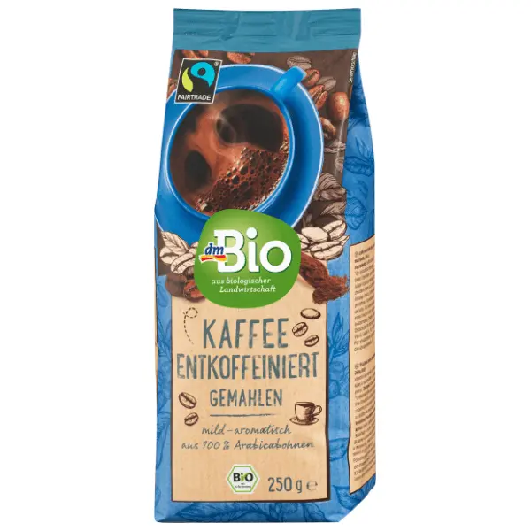 Kafa DM BIO bez kofeina 250g 0