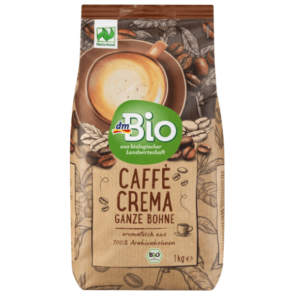 Kafa DM BIO kremasta celo zrno 1kg 0