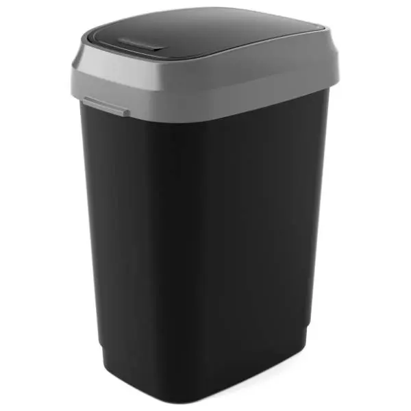 KIS kanta za smeće dual swing L sivo-crna 50l 0