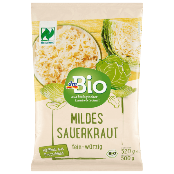 Kiseli kupus DM BIO blagi organski 520g 0