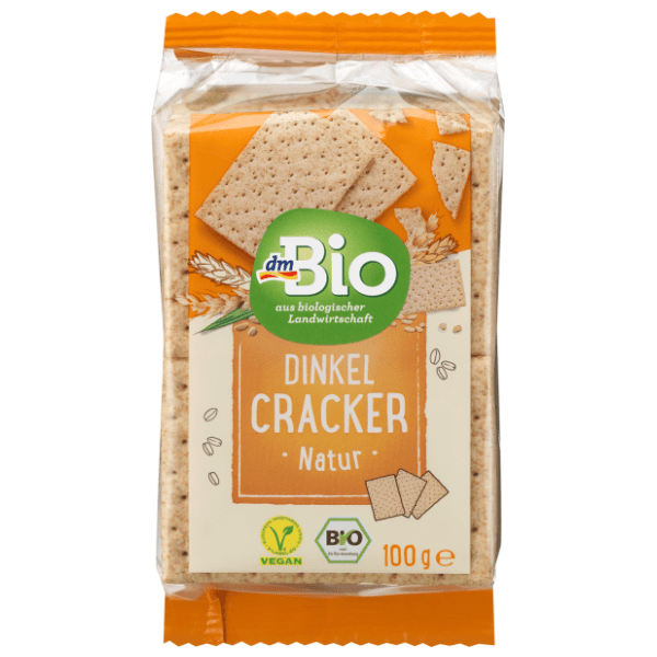 Krekeri DM BIO Natur integralni od spelte 100g 0
