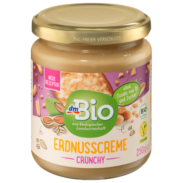 Krem od kikirikija DM BIO 250g 0