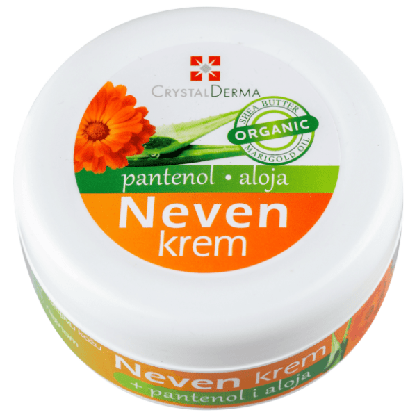 Neven krema CRYSTALDERMA pantenol i aloja 125ml 0