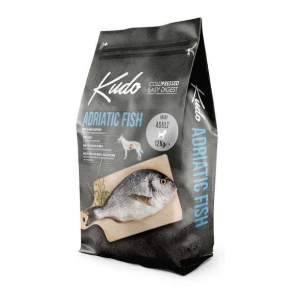 KUDO Mini hrana za pse Jadranska riba 12kg 0