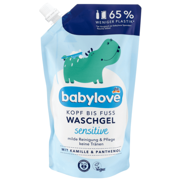 Kupka BABYLOVE Sensitive dopuna 500ml 0