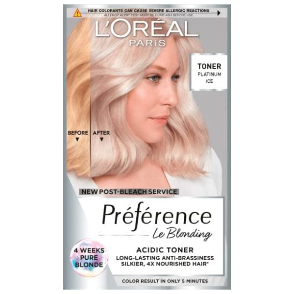 L'OREAL Preference acidni toner za kosu 01 post bleach 0