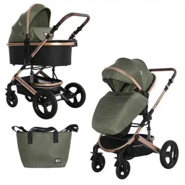 LORELLI BERTONI kolica za bebe 2 u 1 Boston loden green 2