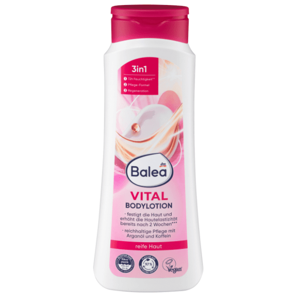 Losion za učvršćivanje kože BALEA Vital 3in1 400ml 0