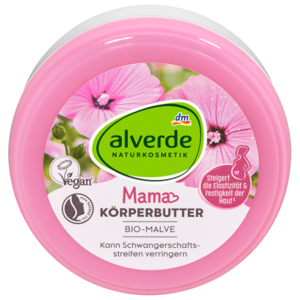 Puter za telo ALVERDE Mama beli slez 200ml 0