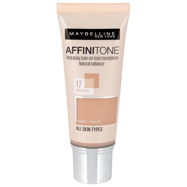 MAYBELLINE Affinitone tečni puder 17 rose beige 30ml 0