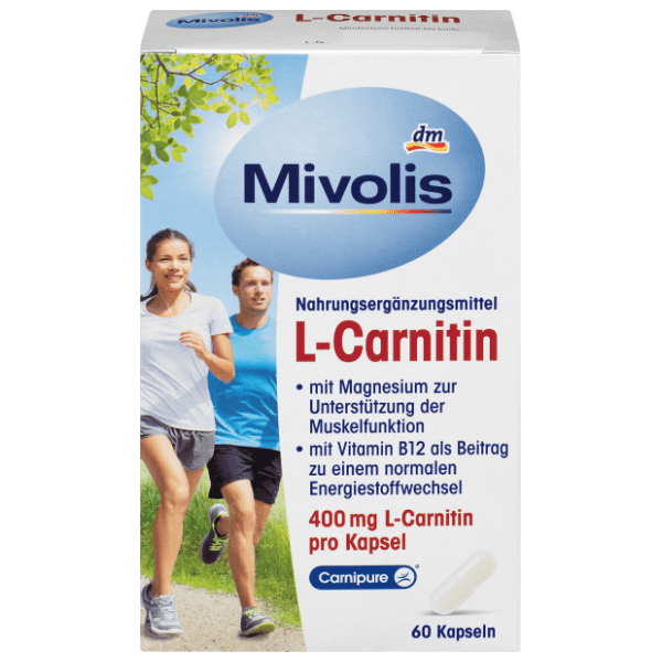 MIVOLIS L-karnitin kapsule 59g 0
