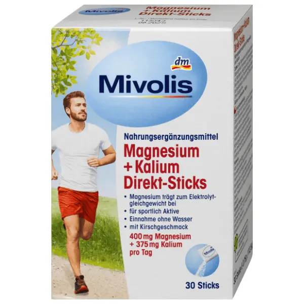 MIVOLIS magnezijum i kalijum u prahu direkt trešnja 112,5g 0