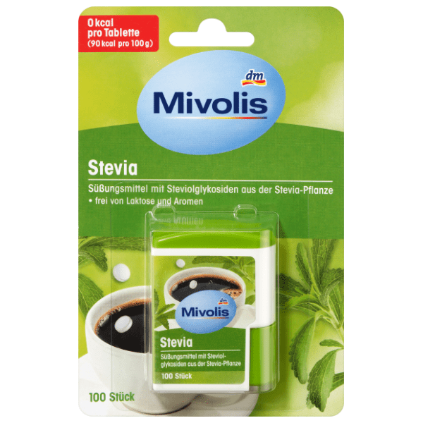 MIVOLIS stoni zaslađivač steviol glikozid tablete 100kom 0