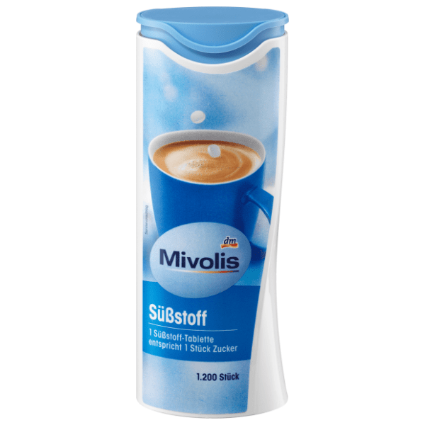 MIVOLIS zaslađivač 1200 porcija tablete 72g 0