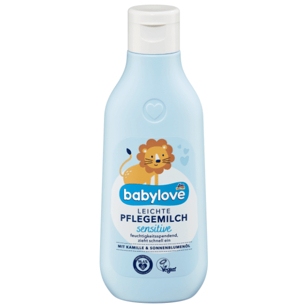 Mleko za telo BABYLOVE Sensitive 250ml 0