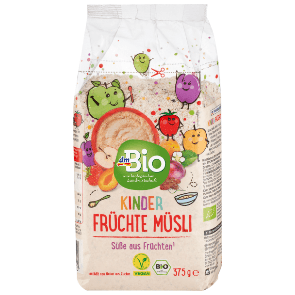 Voćni musli DM BIO Kinder za decu 375g 0