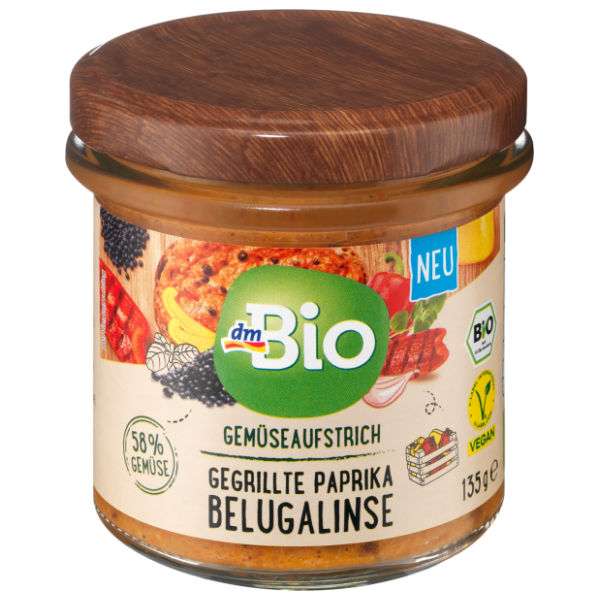 Namaz DM BIO od paprike sa beluga sočivom 135g 0