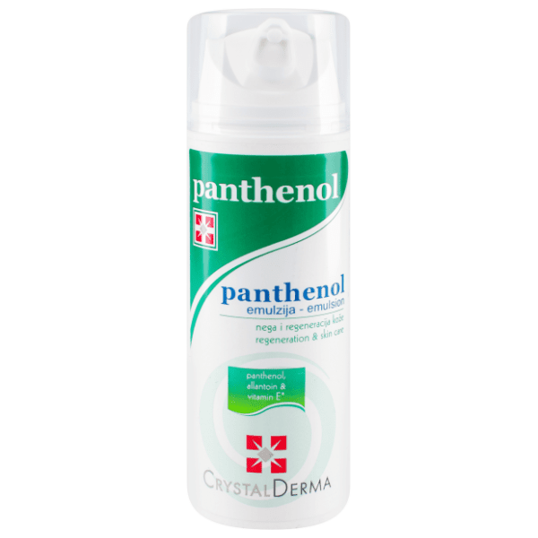 Pantenol CRYSTALDERMA emulzija 150ml 0