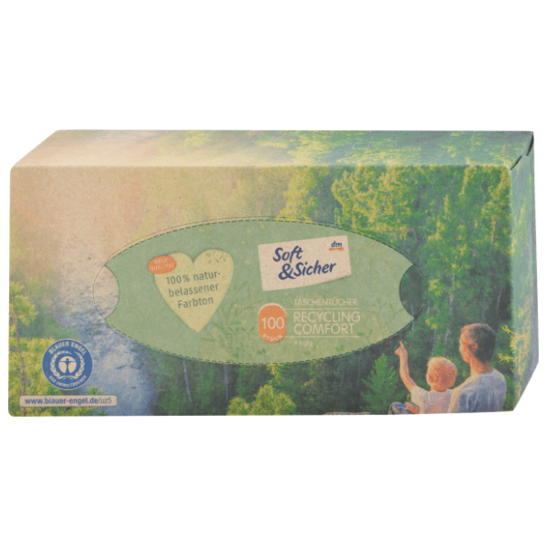 Papirne maramice SOFT&SICHER reciklirane 4sloja 100kom 0