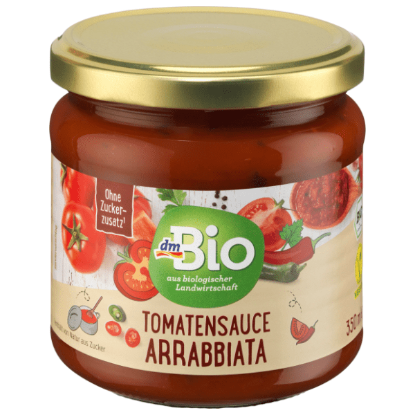 Paradajz sos DM BIO Arrabiata 350ml 0