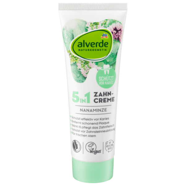 Pasta za zube ALVERDE 5u1 nana 75ml 0