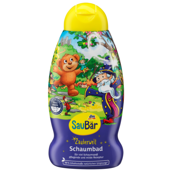 Penušava kupka SAUBAR čarobni svet 500ml 0