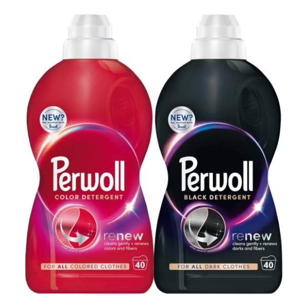 PERWOLL tečni deterdžent za veš duopack 2x2l 0