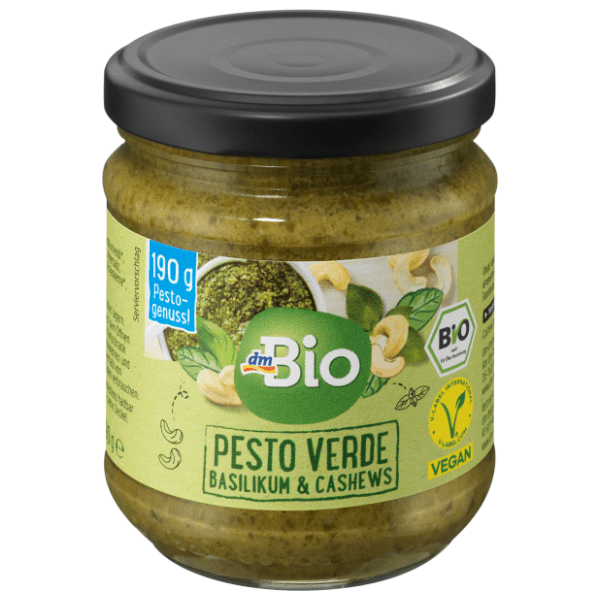 Pesto sos DM BIO Verde 190g 0