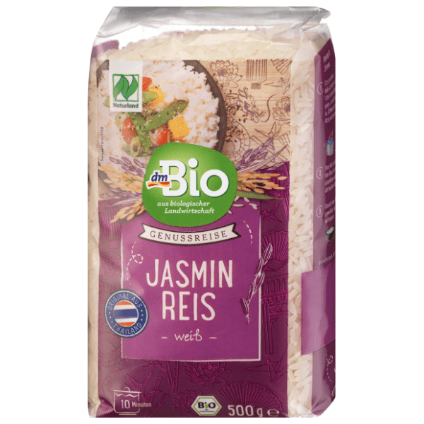 Pirinač DM BIO Jasmin beli oljušteni 500g 0