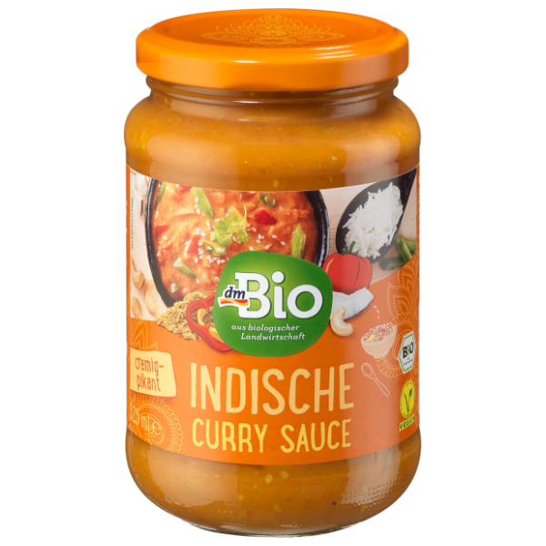 Preliv DM BIO indijski kari 325ml 0
