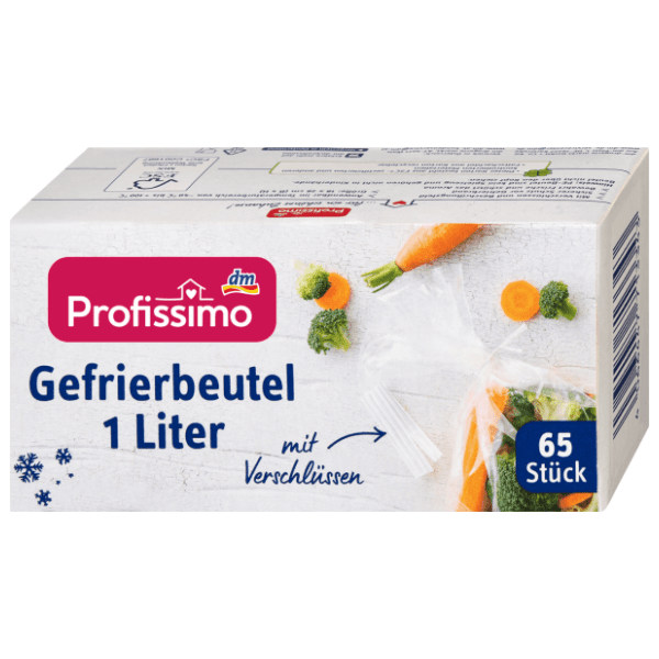 PROFISSIMO kese za zamrzivač 1l 65kom 0