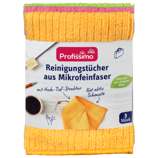 PROFISSIMO mikrofiber krpa za čišćenje 3kom (više vrsta) 0