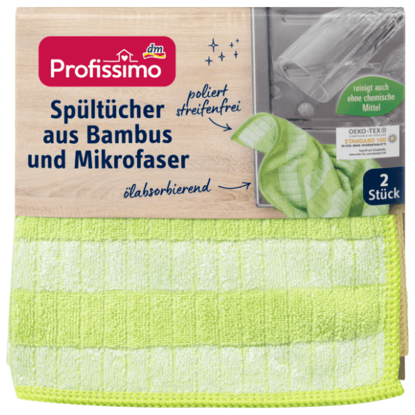 PROFISSIMO kuhinjska krpa mikrovlakna i bambus 2kom 0