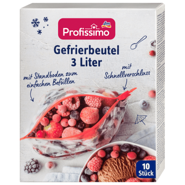 PROFISSIMO Quick'n fresh kese sa zatvaračem 3l 10kom 0