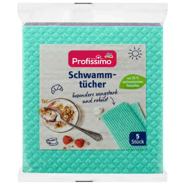 PROFISSIMO sunđeraste krpe 5kom 0
