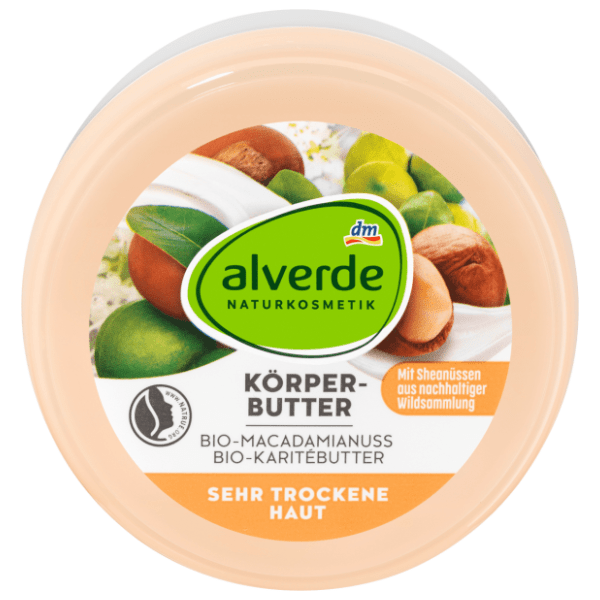 Puter za telo ALVERDE orah makadamije i karite puter 200ml 0