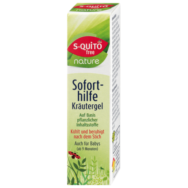 S-QUiTO FREE biljni gel nakon ujeda insekta za decu 15ml 0