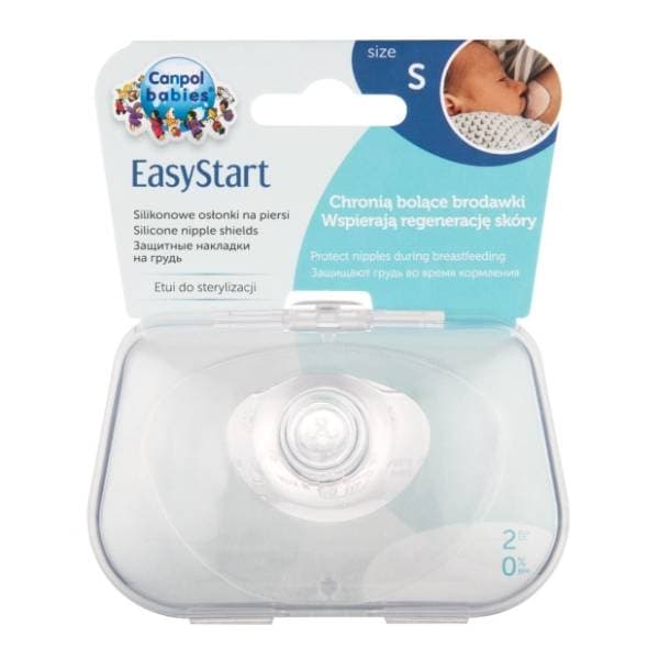 Silikonske bradavice CANPOL BABIES Easy start S 2kom 0