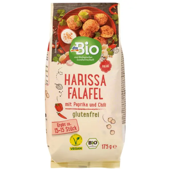 Smeša za falafel DM BIO paprika i čili 175g 0
