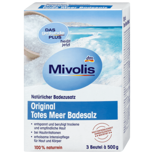 So za kupanje MIVOLIS iz Mrtvog mora 1,5kg 0