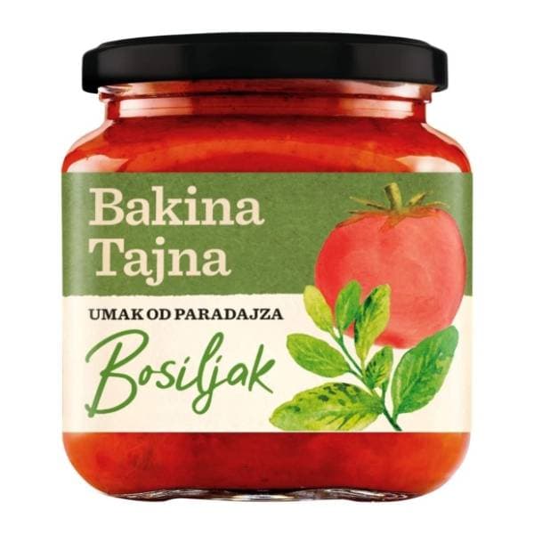 Sos za pastu BAKINA TAJNA bosiljak 300g 0