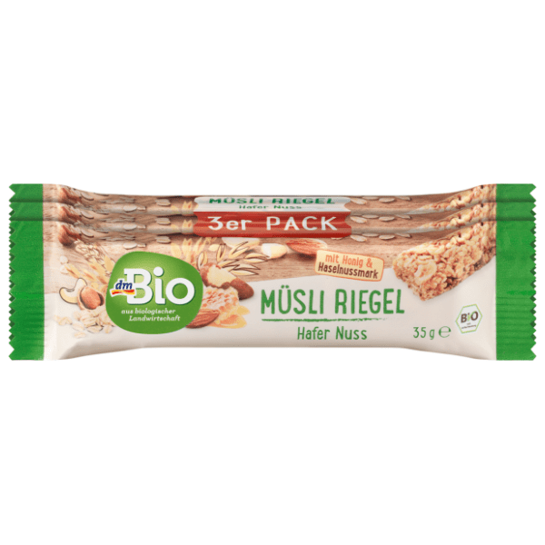 Štanglica DM BIO musli ovas i orah 3x35g 0