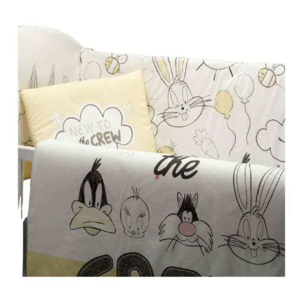 STEFAN posteljina sa ogradicom Looney 1